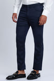 Barabas Wholesale Men's Casual Solid Color Basic Essential Dress Pants 5CP01 Navy