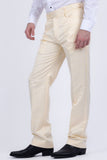 Barabas Wholesale Men's Floral Pattern Casual Dress Pants 5CP24 Yellow