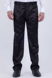 Barabas Wholesale Men's Floral Pattern Casual Dress Pants 5CP24 Black
