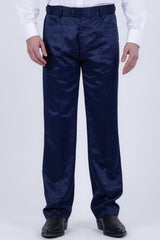 Barabas Wholesale Men's Floral Pattern Casual Dress Pants 5CP24 Royal