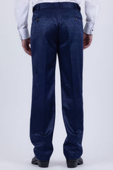 Barabas Wholesale Men's Floral Pattern Casual Dress Pants 5CP24 Blue