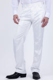 Barabas Wholesale Men's Floral Pattern Casual Dress Pants 5CP24 White