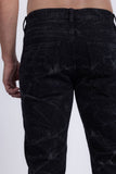 Barabas Men's Rhinestone Casual Denim Stretch Jeans 5ED01 Black
