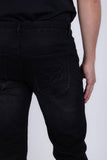 Barabas Men's Straight Fit Premium Casual Denim Jeans 5JE01 Black