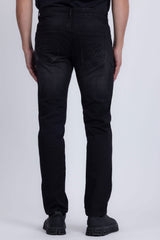 Barabas Men's Straight Fit Premium Casual Denim Jeans 5JE01 Black