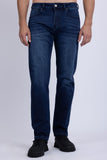 Barabas Men's Straight Fit Premium Casual Denim Jeans 5JE01 Dark Blue