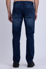 Barabas Men's Straight Fit Premium Casual Denim Jeans 5JE01 Dark Blue
