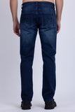 Barabas Men's Straight Fit Premium Casual Denim Jeans 5JE01 Dark Blue