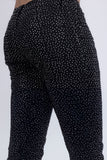 Barabas Men's Rhinestone Ripped Denim Stretch Jeans 5JES03 Black Silver
