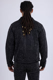 Barabas Men's Rhinestone Denim Casual Luxury Jacket 5JVS03 Black Silver