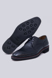 Barabas Wholesale Men's Textured Leather Lace-up Loafer Dress Shoes 5SH07 Black