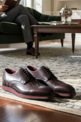 Barabas Wholesale Men's Western Lace-up Leather Luxury Dress Shoes 5SH08 