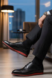 Barabas Wholesale Men's Western Lace-up Leather Luxury Dress Shoes 5SH08 