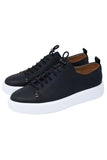 Barabas Wholesale Men's Premium Leather Casual Low Top Sneaker 5SH15 Black