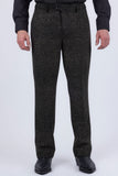 Barabas Men's Glitter Shine Casual Dress Pants 6BL07 Black Silver