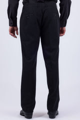 Barabas Men's Glitter Shine Casual Dress Pants 6BL07 Black