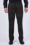 Barabas Men's Glitter Shine Casual Dress Pants 6BL07 Black Gold