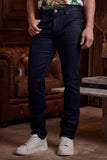 Barabas Wholesale Men's Stretch Coated Casual Denim Slim Fit Jeans 6ESN02ST Blue