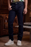 Barabas Men's Stretch Coated Casual Denim Slim Fit Jeans 6ESN02ST Blue