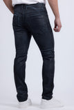 Barabas Wholesale Men's Stretch Coated Casual Denim Slim Fit Jeans 6ESN02ST Denim