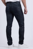 Barabas Men's Stretch Coated Casual Denim Slim Fit Jeans 6ESN02ST Denim