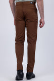Barabas Wholesale Men's Solid Color Casual Straight Leg Dress Pants 6SN03 Chocolate