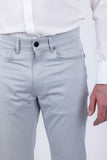 Barabas Wholesale Men's Solid Color Casual Straight Leg Dress Pants 6SN03 Grey