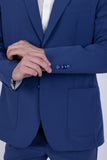 Barabas Wholesale Men's Essential 2-Pieces 2-Button Notch Lapel Suit Set 6SU08 Blue