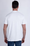 Barabas Men's Our Lady of Guadalupe Rhinestone Crew Neck T-Shirt 6TR01 White