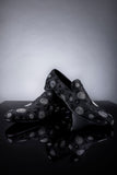 Barabas Wholesale Men's Polka Dotted Rhinestone Jewels Slip On Dress Shoes 2SHR4