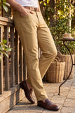 Barabas Men's Solid Basic Color Casual Dress Pants B2063 Camel