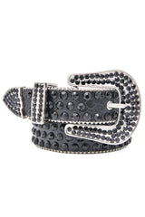 Barabas Wholesale men's Jewels Rhinestone Stone Buckle leather belt BK816