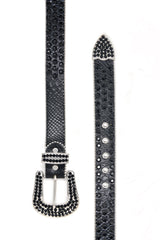 Barabas Wholesale men's Jewels Rhinestone Stone Buckle leather belt BK816