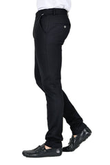 Barabas Wholesale Men's Solid Color Basic Essential Chino Dress Pants CP4007 Black