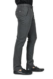 Barabas Men's Solid Color Basic Essential Chino Dress Pants CP4007 Charcoal 