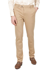 Barabas Wholesale Men's Solid Color Essential Chino Dress Stretch Pants CP4007 Khaki
