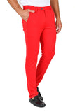 Barabas Wholesale Men's Solid Color Basic Essential Chino Dress Pants CP4007 Red