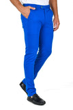 Barabas Wholesale Men's Solid Color Basic Essential Chino Dress Pants CP4007 True Blue