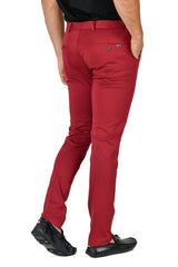 Barabas Wholesale Men's Solid Color Basic Essential Chino Dress Pants CP4007 Wine