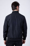 Barabas Men's Multi Pocket Zippers Closure Bomber Jacket GL15 Black