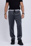 Barabas Wholesale Men's Casual Street Medusa Greek Pattern Tracksuits JJ900 Charcoal