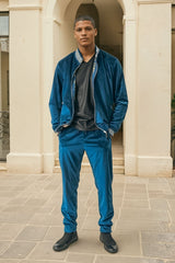 Barabas Wholesale Men's Casual Street Luxury Loungewear JJ900 Navy