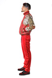 Barabas Wholesale Men's Casual Street Luxury Loungewear JJ900 Red