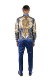 Barabas Wholesale Men's Casual Street Luxury Loungewear JJ900 Royal