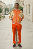 Barabas Wholesale Men's Casual Street Luxury Loungewear JJ900 Rust