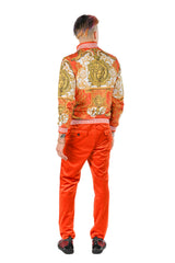 Barabas Wholesale Men's Casual Street Luxury Loungewear JJ900 Rust