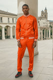 BARABAS Men's Casual Street Luxury Loungewear JJ900 Rust