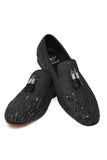 Barabas Wholesale Men's Rhinestone Sequin key Pattern Slip On Dress Shoes SH3085