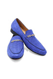 Barabas Wholesale Men's Greek Pattern Floral  Baroque Prom Dress Shoes SH3100 Royal