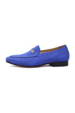 Barabas Wholesale Men's Greek Pattern Floral  Baroque Prom Dress Shoes SH3100 Royal